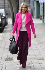 CHARLOTTE HAWKINS at Global Radio in London 01/15/2021