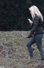 CHLOE MADELEY Out at a Park in London 01/28/2021
