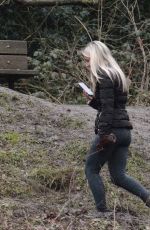 CHLOE MADELEY Out at a Park in London 01/28/2021