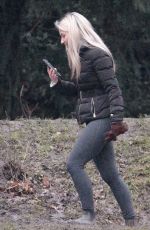 CHLOE MADELEY Out at a Park in London 01/28/2021