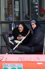 CHLOE SEVIGNY and Sinisa Mackovic Out for Coffee in New York 01/24/2021