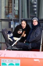CHLOE SEVIGNY and Sinisa Mackovic Out for Coffee in New York 01/24/2021