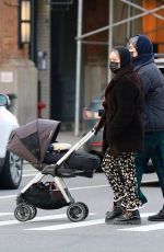 CHLOE SEVIGNY and Sinisa Mackovic Out for Coffee in New York 01/24/2021