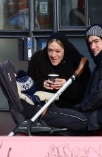 CHLOE SEVIGNY and Sinisa Mackovic Out for Coffee in New York 01/24/2021