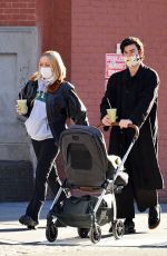CHLOE SEVIGNY and Sinisa Mackovic Out in New York 01/10/2021