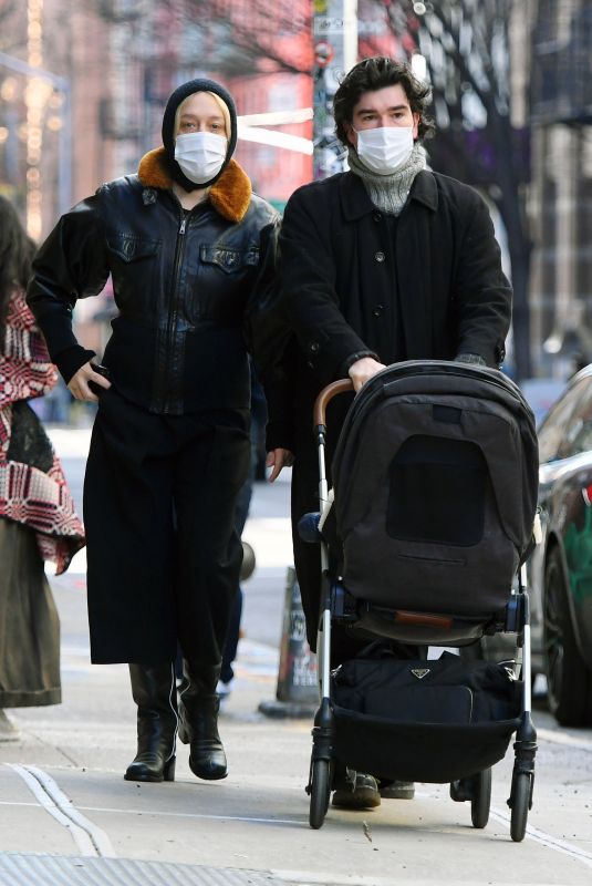 CHLOE SEVIGNY and Sinisa Mackovic Out in New York 12/30/2020