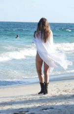 CHLOE SIMS Out at a Beach in Tulum 01/23/2021