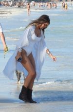 CHLOE SIMS Out at a Beach in Tulum 01/23/2021