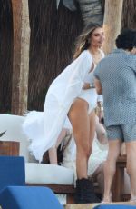 CHLOE SIMS Out at a Beach in Tulum 01/23/2021