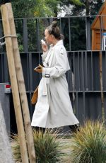 CHRISSY TEIGEN Out Boarding a Private Jet in Los Angeles 01/19/2021