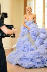 CHRISTINE QUINN at a Photoshoot at a Bel Air Mansion 01/10/2021