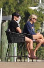 CLAIRE HOLT and Andrew Joblin Relaxing in Miami Beach 01/04/2021