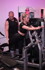 CLAUDIA FIJAL at Fit Club in Las Vegas 01/21/2021