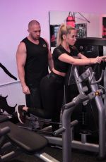 CLAUDIA FIJAL at Fit Club in Las Vegas 01/21/2021