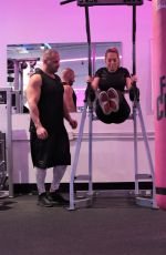 CLAUDIA FIJAL at Fit Club in Las Vegas 01/21/2021