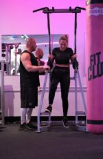 CLAUDIA FIJAL at Fit Club in Las Vegas 01/21/2021