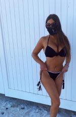 CLAUDIA ROMANI in Bikini in Miami Beach 01/06/2021