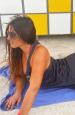 CLAUDIA ROMANI in Bikini in Miami Beach 01/21/2021