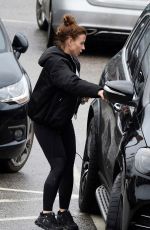 COLEEN ROONEY Shopping at Waitrose in Cheshire 01/29/2021