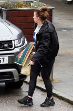 COLEEN ROONEY Shopping at Waitrose in Cheshire 01/29/2021