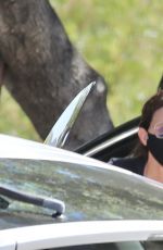 COURTENEY COX at a Spa in Malibu 01/26/2021