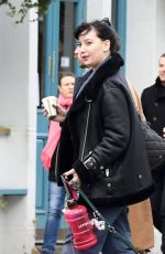 DAISY LOWE Out with Her Dog in London 01/22/2021