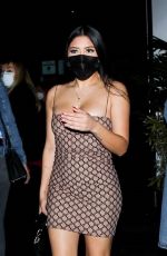 DAISY MARQUEZ at BOA Steakhouse in West Hollywood 01/30/2021