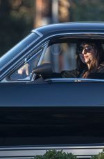 DAKOTA JOHNSON Out in Her GT 350 in Malibu 01/16/2021