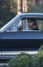 DAKOTA JOHNSON Out in Her GT 350 in Malibu 01/16/2021