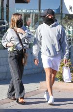 DELILAH HAMLIN and Eyal Booker Leaves SunLife Cafe in Malibu 01/21/2021