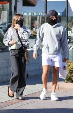 DELILAH HAMLIN and Eyal Booker Leaves SunLife Cafe in Malibu 01/21/2021