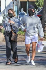 DELILAH HAMLIN and Eyal Booker Leaves SunLife Cafe in Malibu 01/21/2021