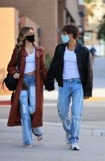 DELILAH HAMLIN and Eyal Booker Out n Los Angeles 01/27/2021