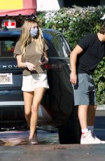 DELILAH HAMLIN and Scott Disick Wash Their Car in Santa Monica 01/11/2021