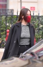 DEMI MOORE and TALLULAH WILLIS Out in Paris 01/26/2021