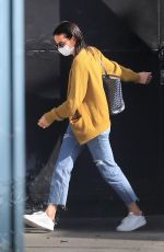 DEMI MOORE Leaves a Hair Salon in West Hollywood 01/24/2021