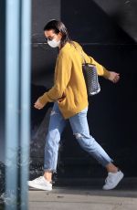 DEMI MOORE Leaves a Hair Salon in West Hollywood 01/24/2021