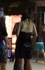 DEMI SIMS and FRANCESCA FARAGO Night On in Tulum 01/22/2021