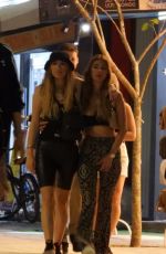 DEMI SIMS and FRANCESCA FARAGO Night On in Tulum 01/22/2021