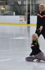 DENISE VAN OUTEN at Dancing on Ice Rehersal in London 01/09/2021