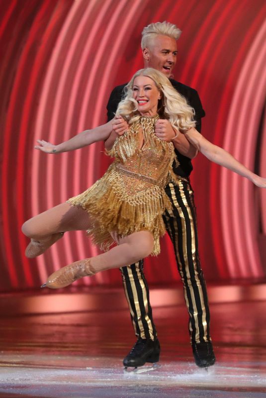 DENISE VAN OUTEN at Dancing On Ice TV Show 01/17/2021