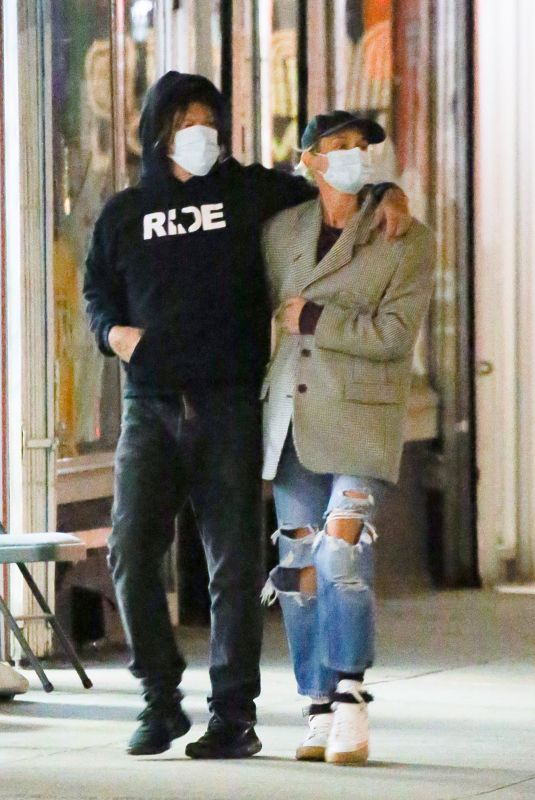 DIANE KRUGER and Norman Reedus Out in New York 01/23/2021