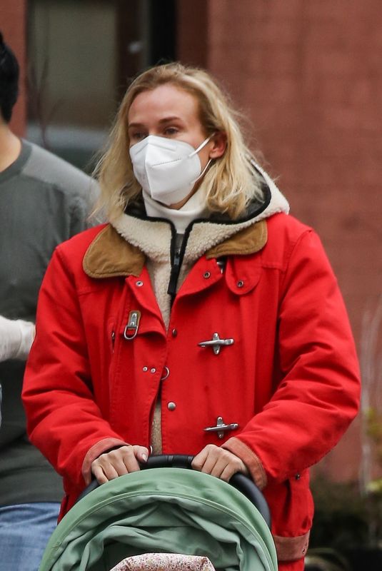 DIANE KRUGER Out and About in New York 01/27/2021