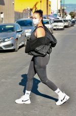DRAYA MICHEL in Tights Out in Los Angeles 01/11/2021