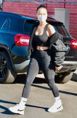 DRAYA MICHEL in Tights Out in Los Angeles 01/11/2021