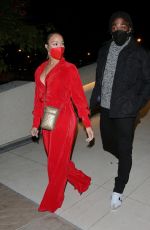 DRAYA MICHELE and Tyrod Taylor Out in Santa Barbara 01/07/2021