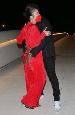 DRAYA MICHELE and Tyrod Taylor Out in Santa Barbara 01/07/2021