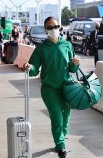DRAYA MICHELE Arrives at LAX Airport in Los Angeles 01/22/2021