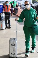DRAYA MICHELE Arrives at LAX Airport in Los Angeles 01/22/2021