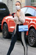 DRAYA MICHELE Out and About in Beverly Hills 01/06/2021